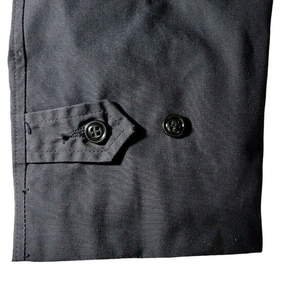 US Military Issue Trench Coat Size 14R Zip Out Faux Fur Liner Water Repellent - Picture 7 of 11